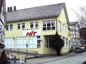 Krottorfer Stra&szlig;e 2, Passage im HIT Verbrauchermarkt