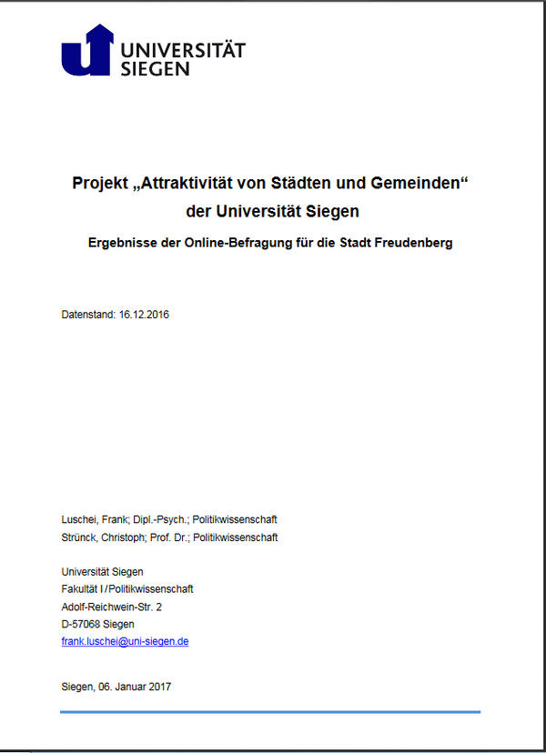 Attraktivit&auml;t von St&auml;dten und Gemeinden - PDF
