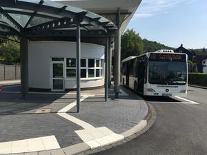M�rer Platz barrierefreie Bushaltestelle