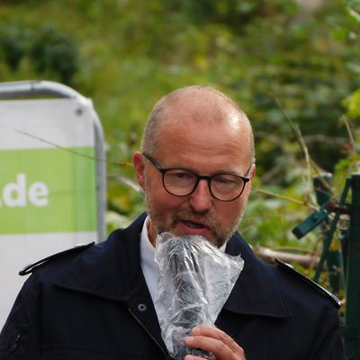 Spatenstich f�r das neue Feuerwehrger�tehaus