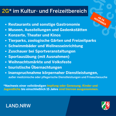 Um erneut steigende Infektions- und Hospitalisierungszahlen entgegenzuwirken, gilt ab Mittwoch, 24. November, eine neue Coronaschutzverordnung.