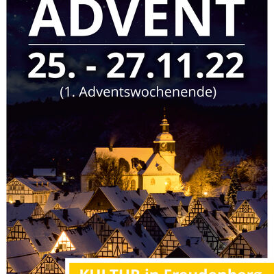 Freudenberger Advent 2022 Plakat