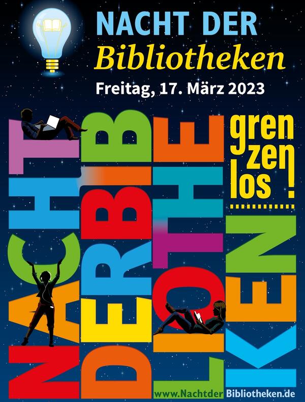 Plakat  Nacht der Bibliotheken