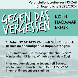 gegen das Vergessen