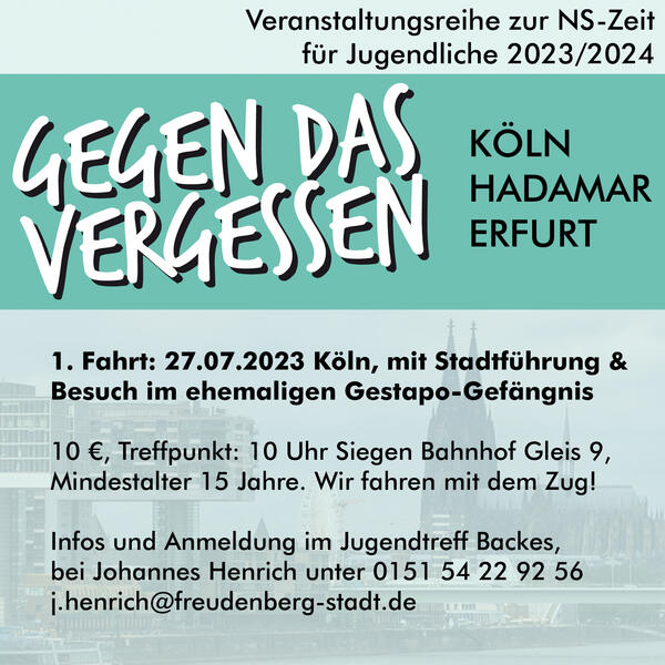 gegen das Vergessen