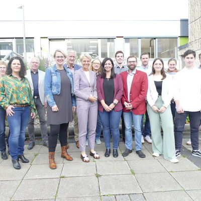 Besuch der Schulministerin 