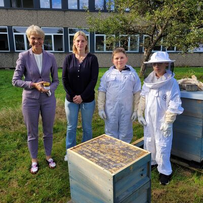 Besuch der Schulministerin -