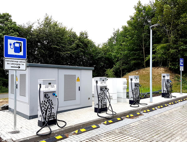 E-Ladestationen auf der Wilhelmsh&ouml;he