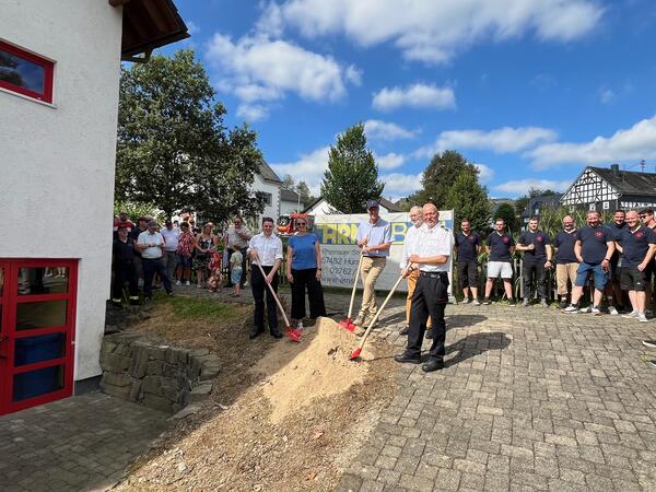 Spatenstich FW Lindenberg
