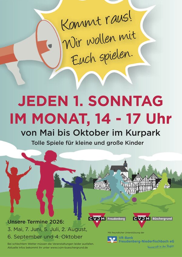 Anzeige DIN A6 Komm raus 2026 web