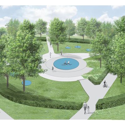 Kurpark - Pl�ne